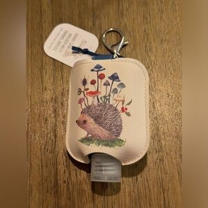 NWT Hedgehog Hand Sanitizer Holder with Travel Bottle!